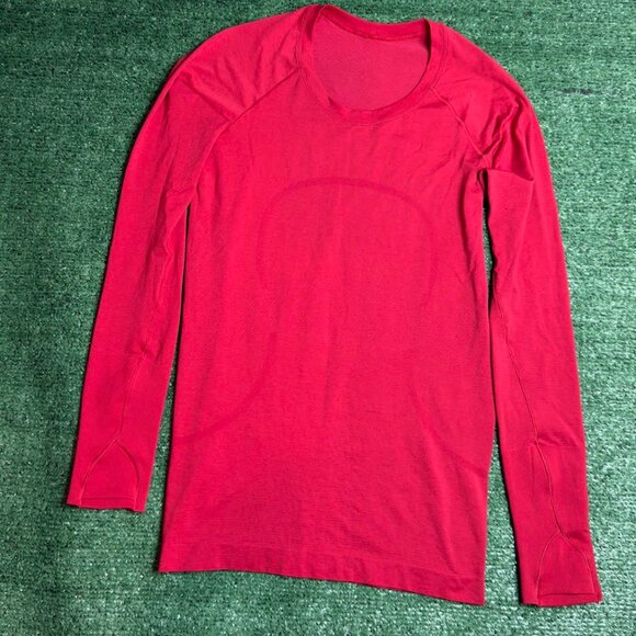 Lululemon Swiftly Tech Long Sleeve Thumbholes 2.0 Running Training Shirt Size 8 - Picture 1 of 12